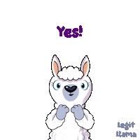Sheep Llama Sticker by VeeFriends