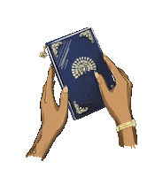 Book Reading Sticker