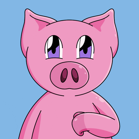 Piggyverse giphyupload yes ok yay GIF