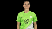 Happy Goal GIF by VfL Wolfsburg