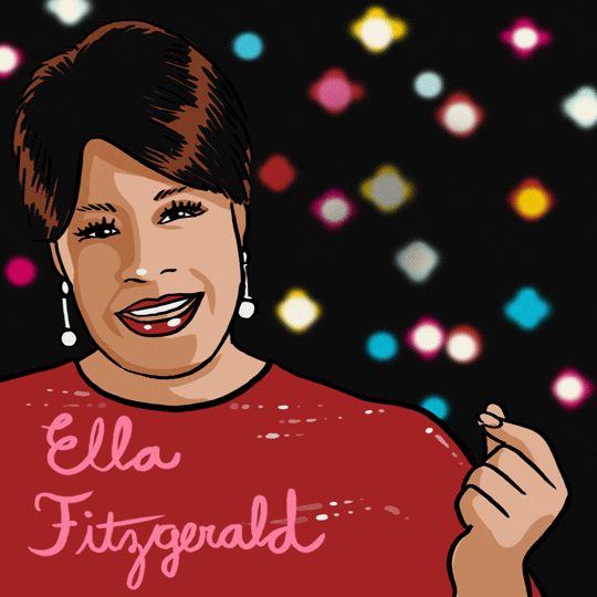 Ella Fitzgerald GIF by Christmas Classics