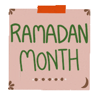 Eid Al Fitr Moon Sticker