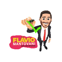 flaviomantovaniooficial flaviomantovani deputadoflaviomantovani Sticker
