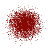 Fire Sparkle Sticker by katxdesign