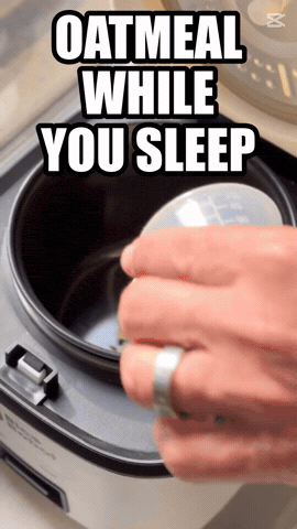 Oatmeal While You Sleep | Rice Robot