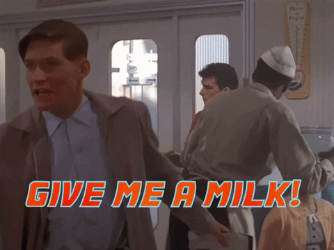Milk Chocolate George GIF by Back to the Future Trilogy