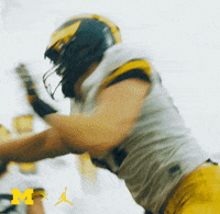 Go Blue College Football GIF by Michigan Athletics