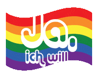 ehefueralle ja ich will jaichwill swiss pride ehefueralle Sticker