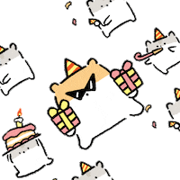 Birthday Cake Sticker