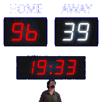 39 Away Sticker