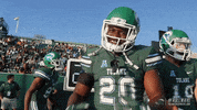 greenwave football athletics tulane green wave GIF