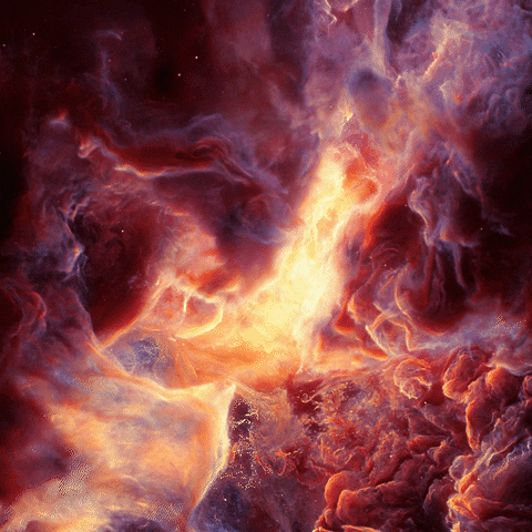 salmonickatelier giphyupload space stars universe GIF