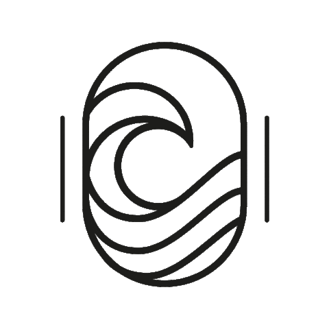PLANKENREITER wave ocean surf organic Sticker