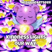 Peace Glow GIF by MishaHeartseer