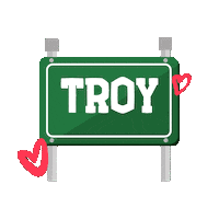 Troy Alabama Trojans Sticker by troyuniversity