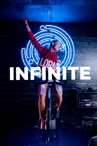 infinitecycle giphygifmaker spinning indoorcycling spinclass GIF