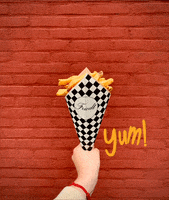 Iamfriedt yum delicious fries friedt GIF