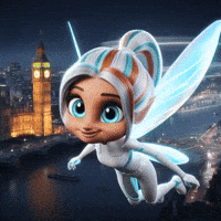 London Smile GIF by Kiki the Tooth Fairy