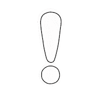 Happy Black And White Sticker