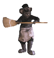 Steamboat Willie Terrifier Sticker by Signature Entertainment