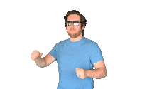 Happy Dance Sticker by DareDevil Improv Comedy