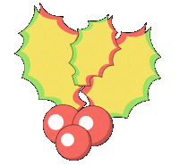 Happy Merry Christmas Sticker by Lily Xiao Haselton