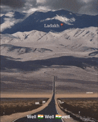 Ninja15426 india indian mountain road GIF