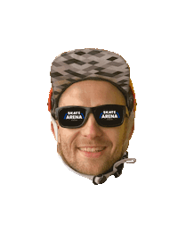 SkateArena head martsenyukstudion skatearena roll4all Sticker