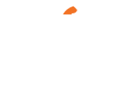 Arrow Orange Sticker by Vcreate