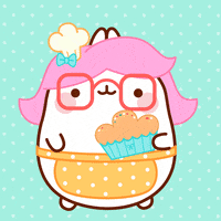 Cake Love GIF by Molang