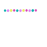 angelinafox line cutie divider angelinafox Sticker
