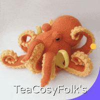 Marine Life Octopus GIF by TeaCosyFolk