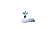 Dance Cloud Sticker by Epitaph Records
