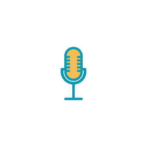 mrsdaniellecraig giphyupload podcast mic microphone Sticker