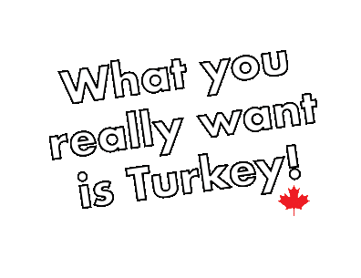 Thanksgiving Cooking Sticker by Turkey Farmers of Canada