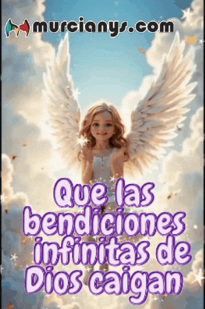 Feliz Angel GIF by Murcianys LLC
