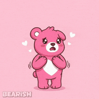 Scared Aww GIF by BEARISH