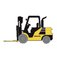 komatsumining truck construction mining shovel Sticker