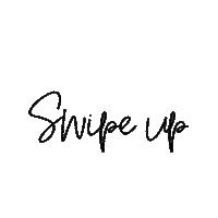 Swipe Up Cursive Sticker by Wrapsody