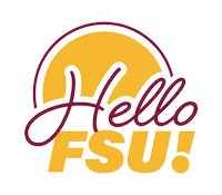 Gold Garnet Sticker by Florida State University