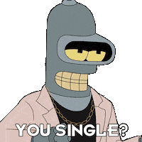 Robot Flirt Sticker by HULU