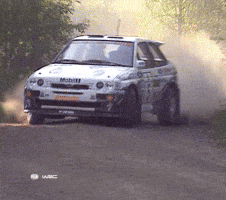 Drifting Ford Escort GIF by FIA World Rally Championship