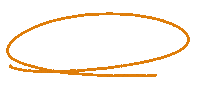 vimgart orange circle line lines Sticker