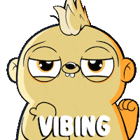 Happy Chill Out Sticker by Fugz Official