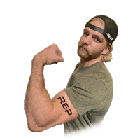 Workout Flexing Sticker by REP Fitness
