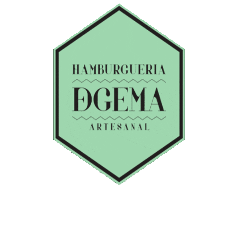 DeGemaHamburgueria burger hamburguer hamburgueriaartesanal degema Sticker