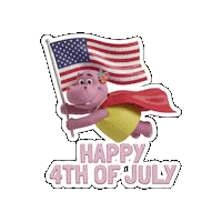 Happy Independence Day Sticker