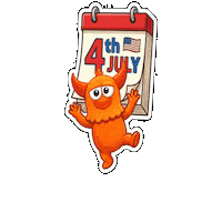 Happy Independence Day Sticker by Momo & Tulus