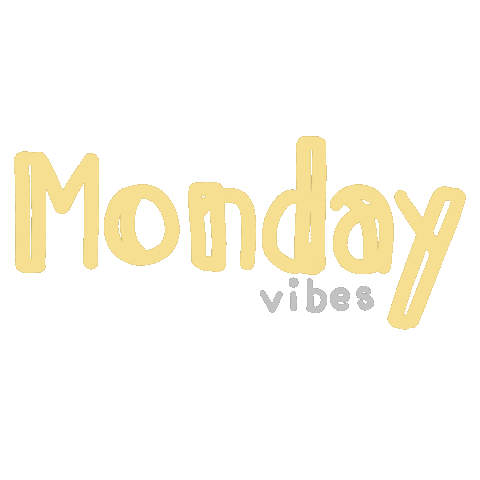 Text Monday Sticker