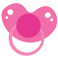 Little Girl Pink Sticker